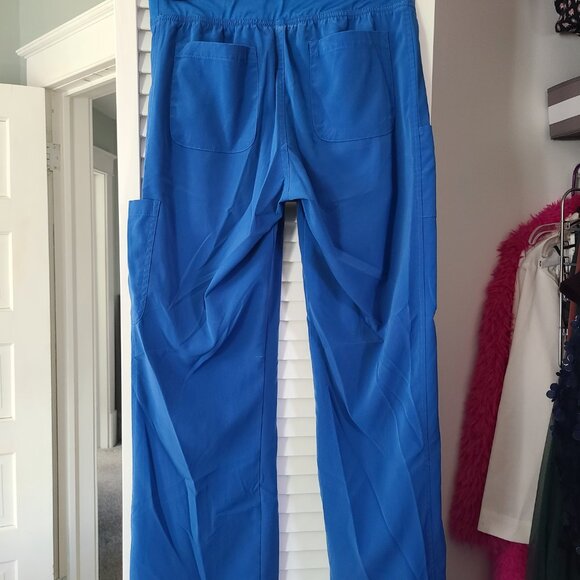 SMP royal blue scrub bottoms - Picture 2 of 2